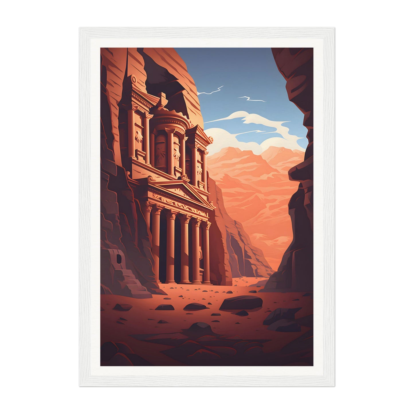 Petra, Jordan Wall Art - Uncharted Borders