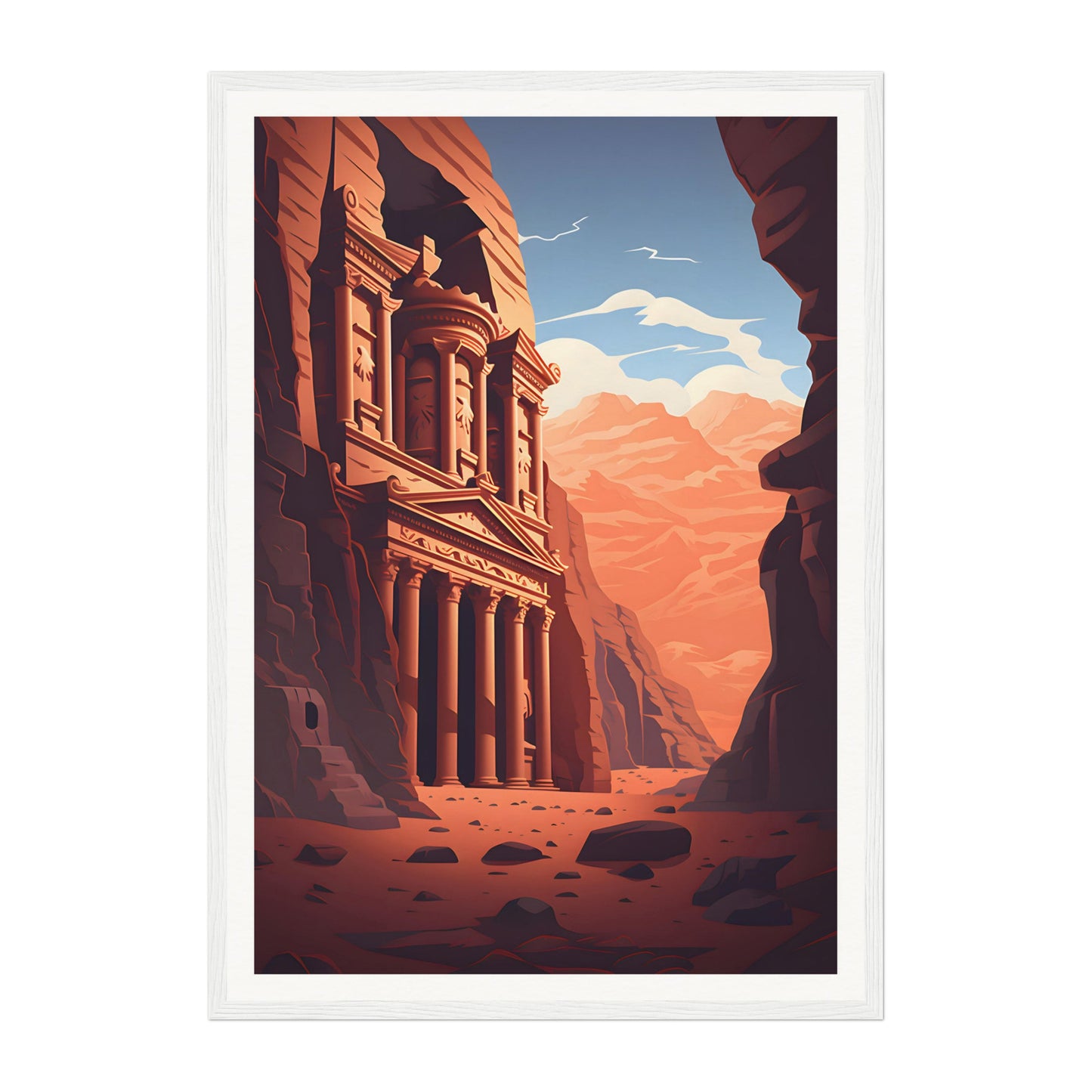 Petra, Jordan Wall Art - Uncharted Borders