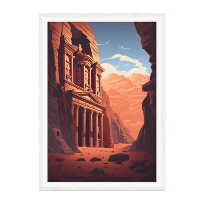 Petra, Jordan Wall Art - Uncharted Borders