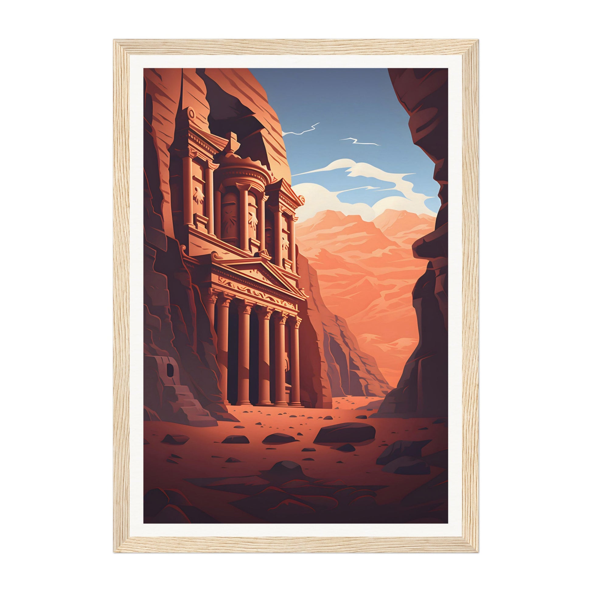 Petra, Jordan Wall Art - Uncharted Borders