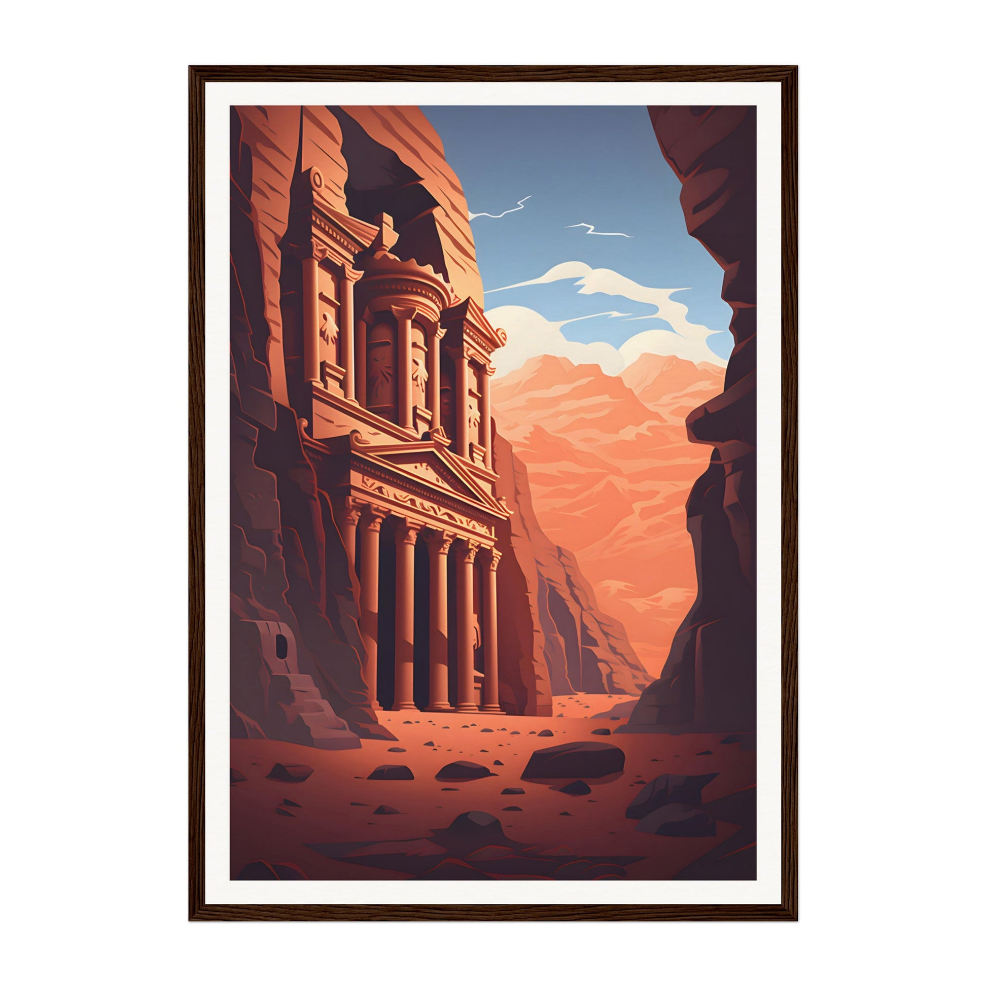 Petra, Jordan Wall Art - Uncharted Borders