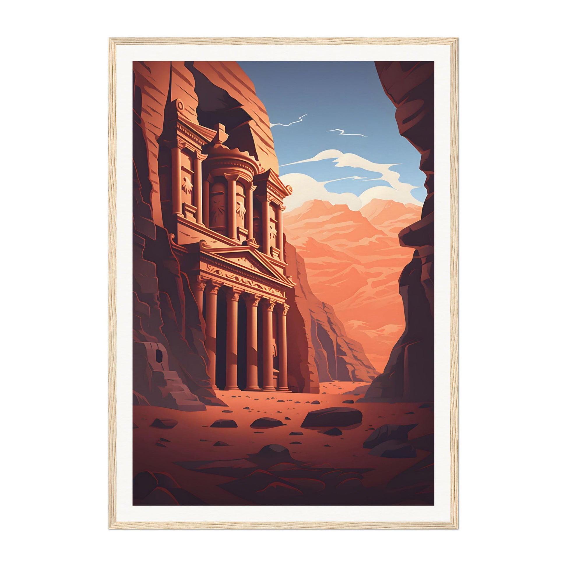 Petra, Jordan Wall Art - Uncharted Borders