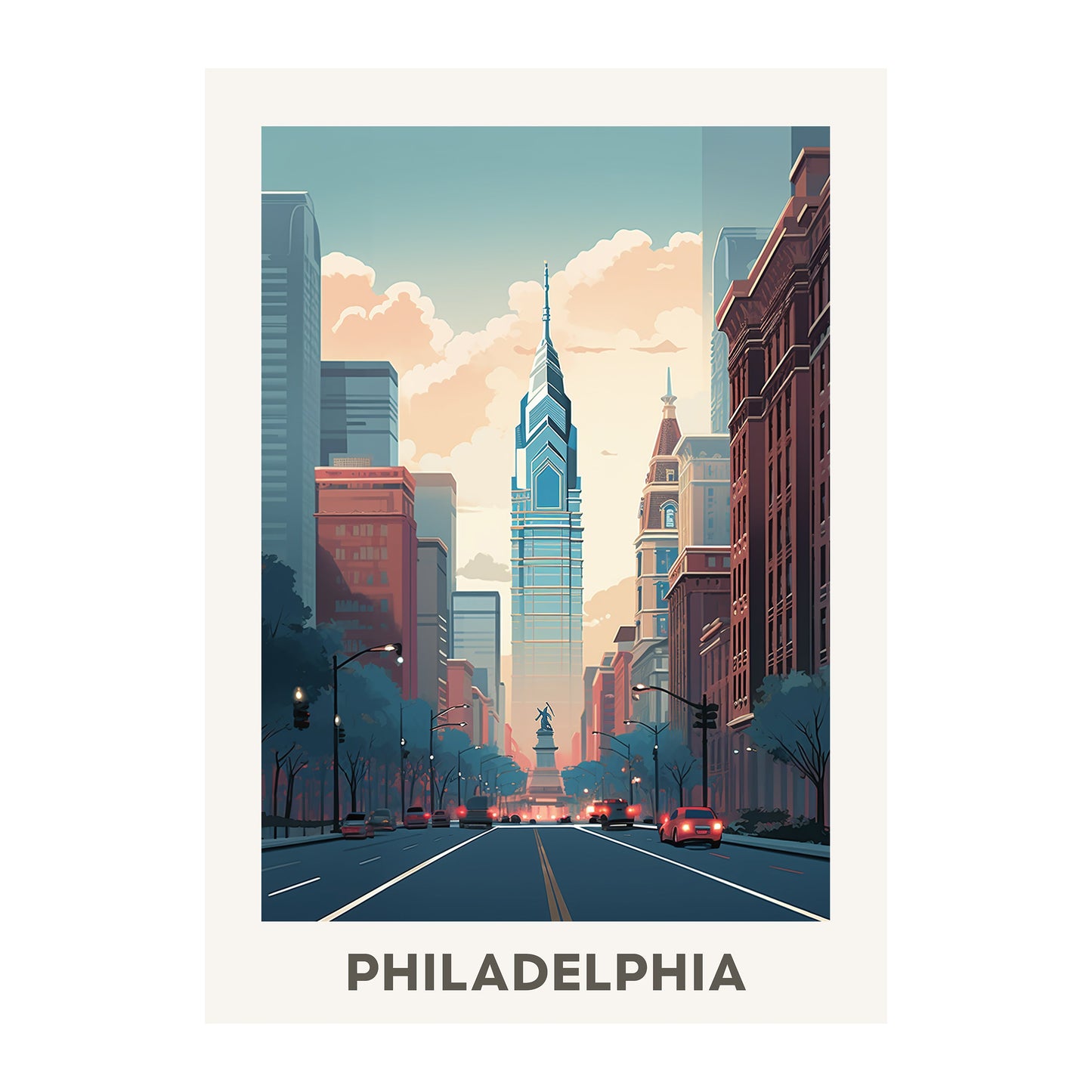 Philadelphia, United States Wall Art - Uncharted Borders