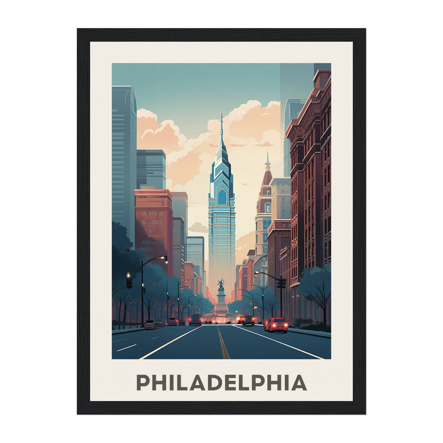 Philadelphia, United States Wall Art - Uncharted Borders