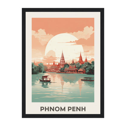 Phnom Penh, Cambodia Wall Art - Uncharted Borders