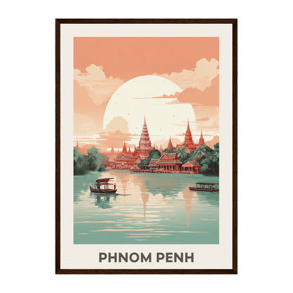 Phnom Penh, Cambodia Wall Art - Uncharted Borders