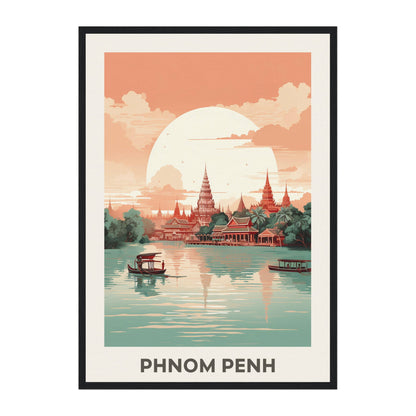 Phnom Penh, Cambodia Wall Art - Uncharted Borders