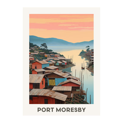 Port Moresby, Papua New Guinea Wall Art - Uncharted Borders