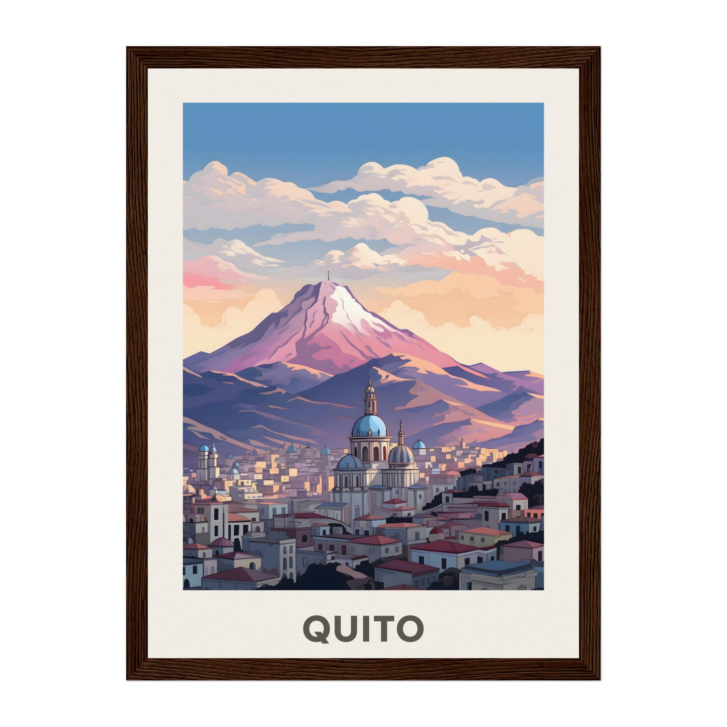 Quito, Ecuador Wall Art - Uncharted Borders