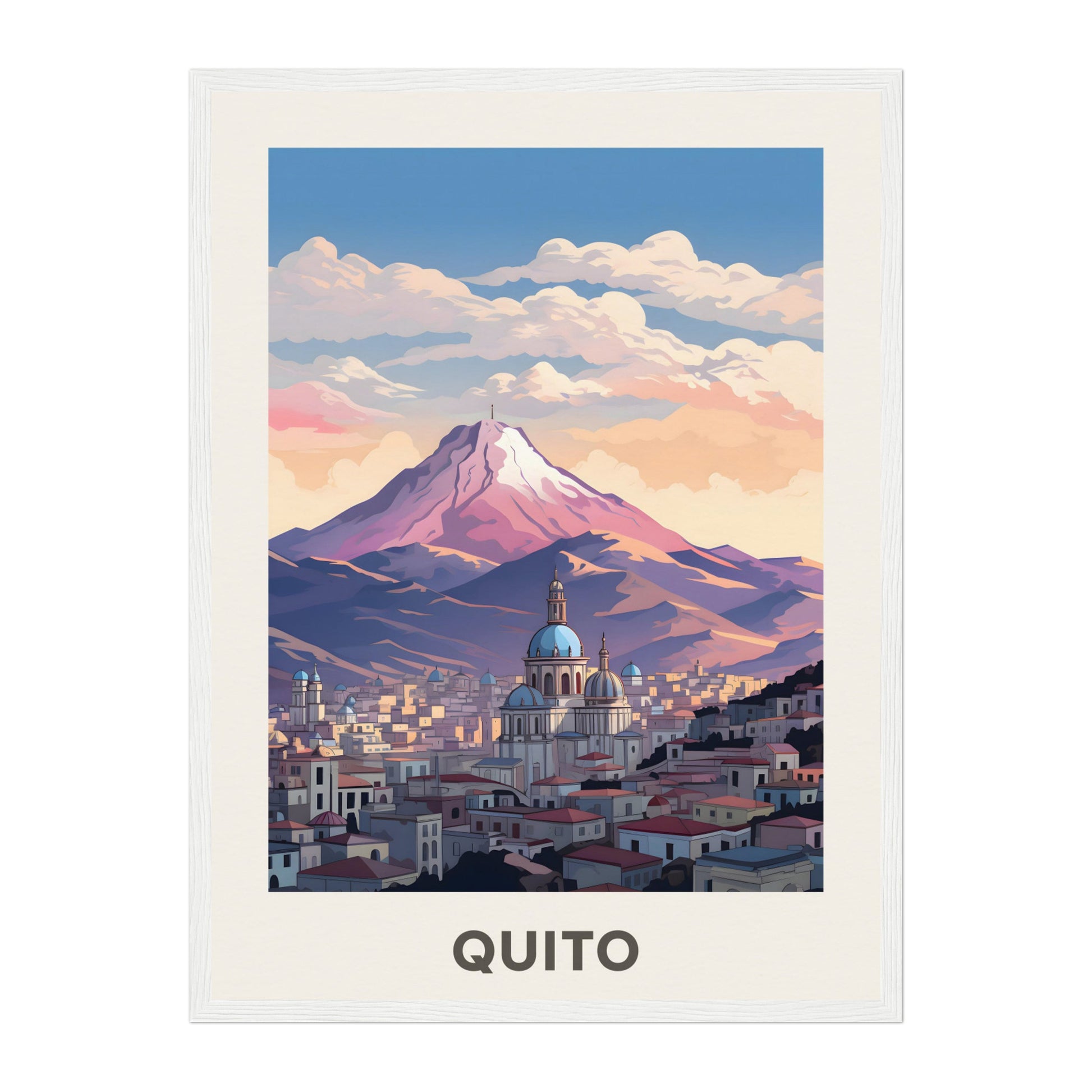 Quito, Ecuador Wall Art - Uncharted Borders