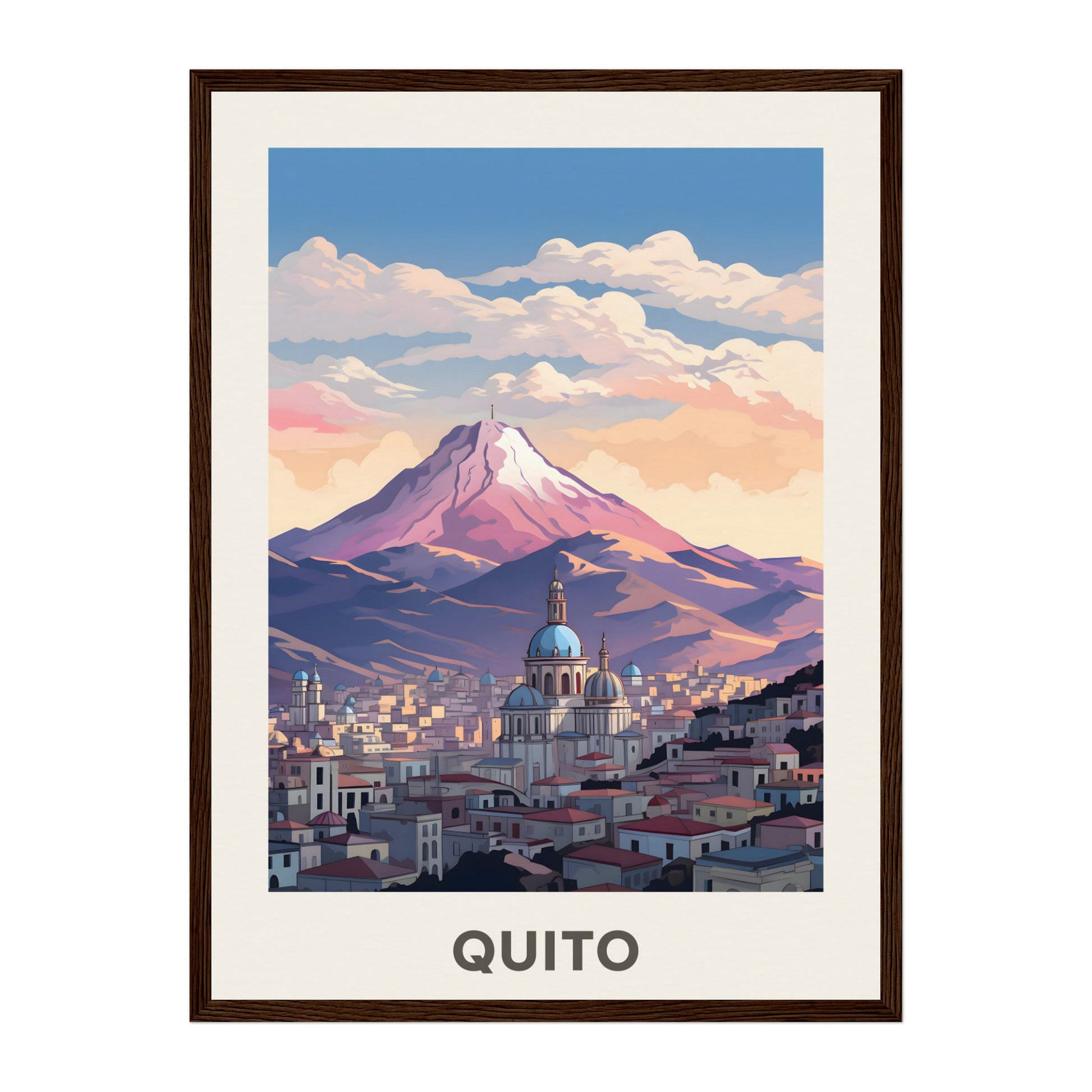 Quito, Ecuador Wall Art - Uncharted Borders