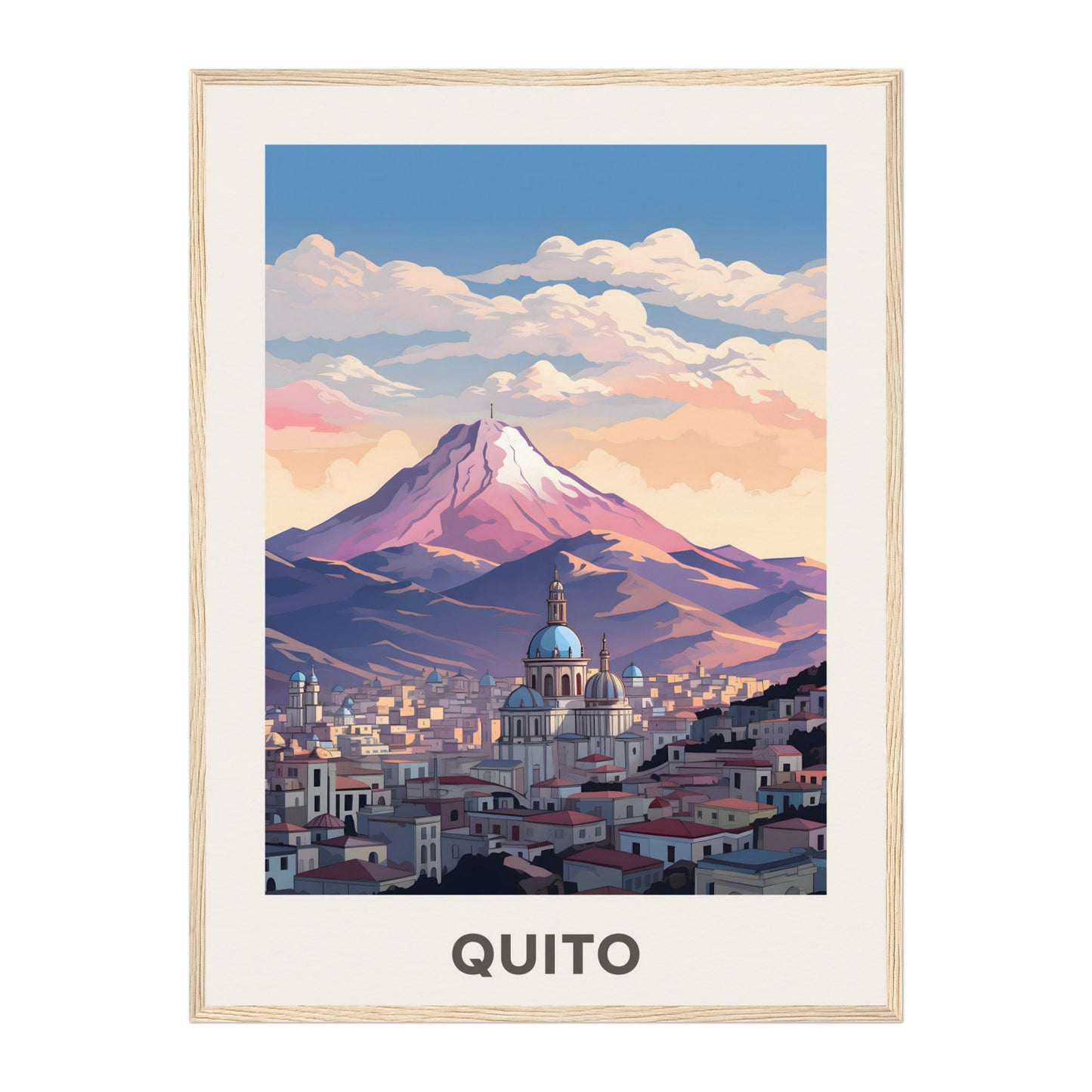 Quito, Ecuador Wall Art - Uncharted Borders