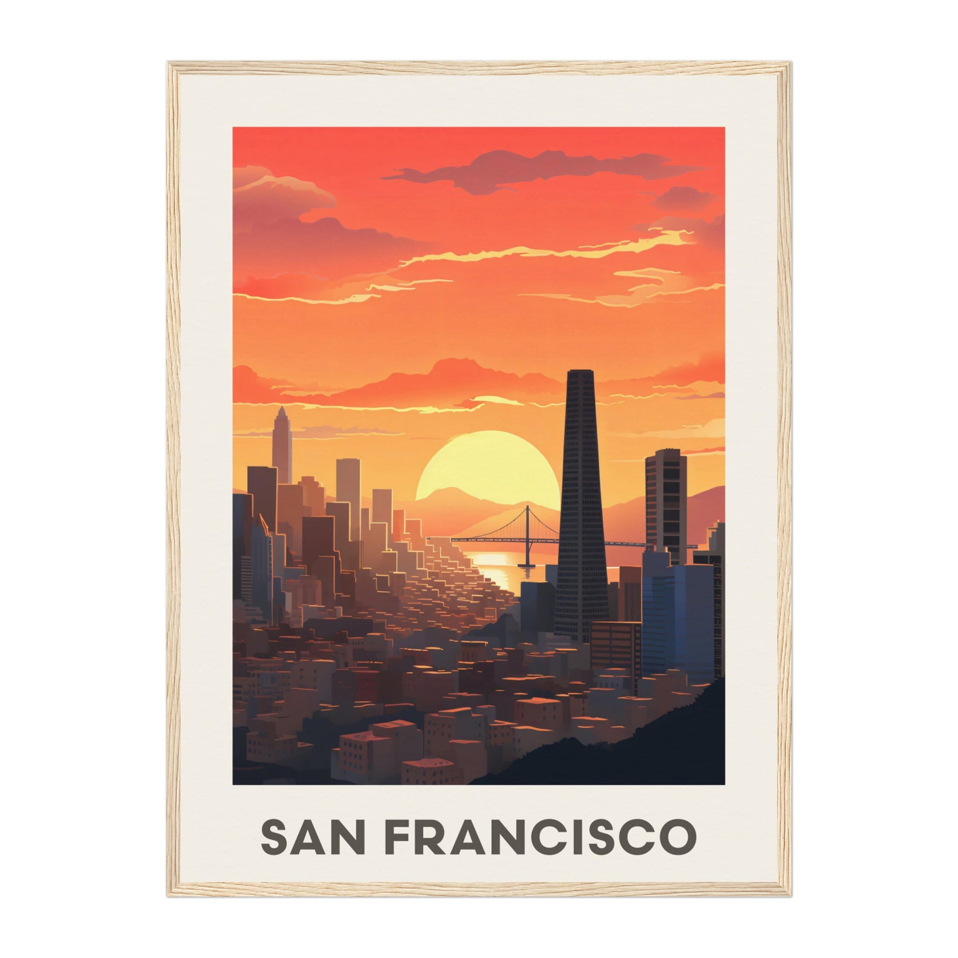 San Francisco, United States Wall Art - Uncharted Borders