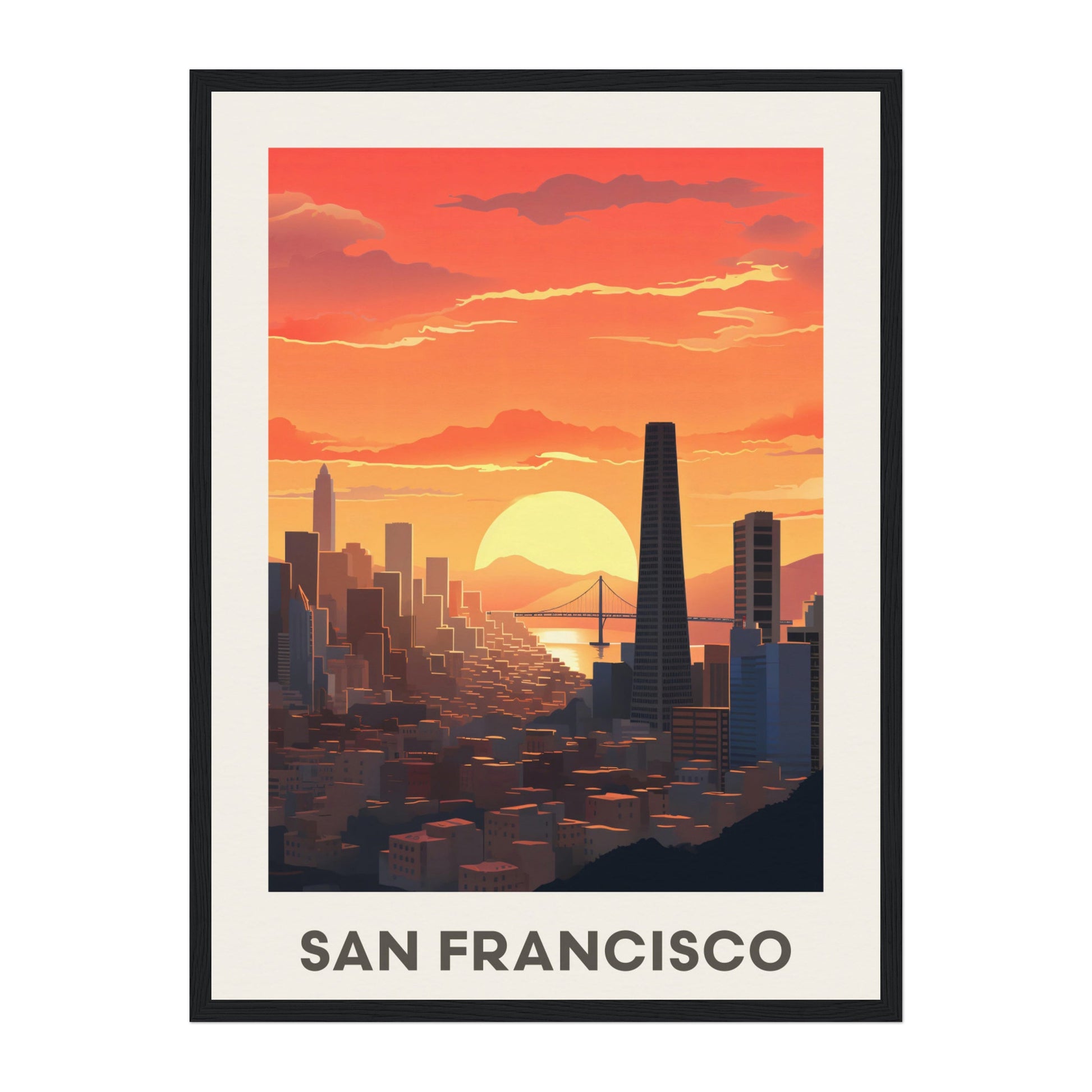 San Francisco, United States Wall Art - Uncharted Borders