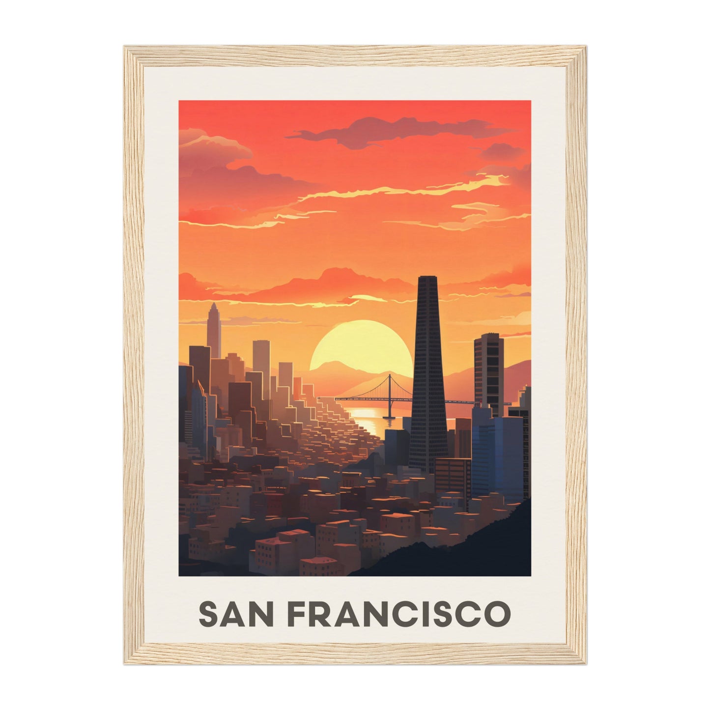 San Francisco, United States Wall Art - Uncharted Borders