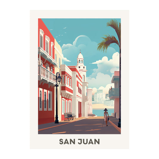 San Juan, Puerto Rico Wall Art - Uncharted Borders