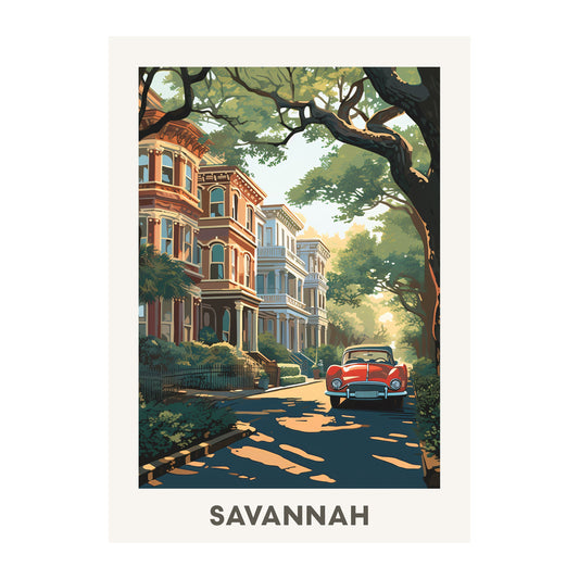 Savannah, United States Wall Art - Uncharted Borders