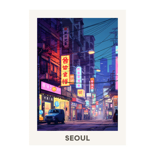 Seoul, South Korea Wall Art - Uncharted Borders