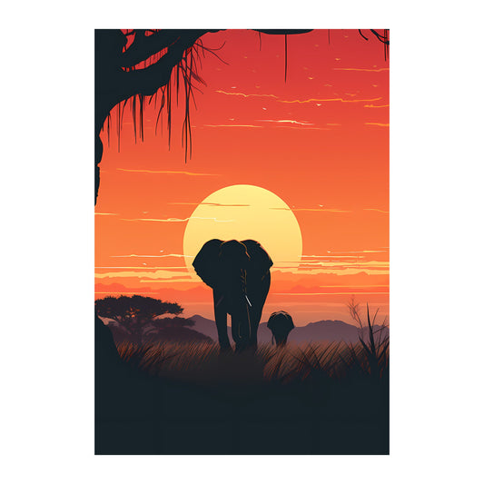 Serengeti, Tanzania Wall Art - Uncharted Borders