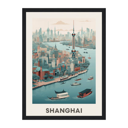 Shanghai, China Wall Art - Uncharted Borders