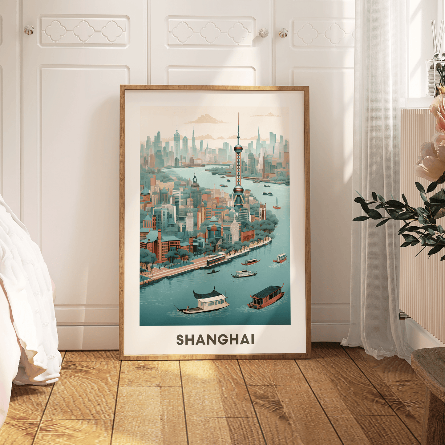 Shanghai, China Wall Art - Uncharted Borders