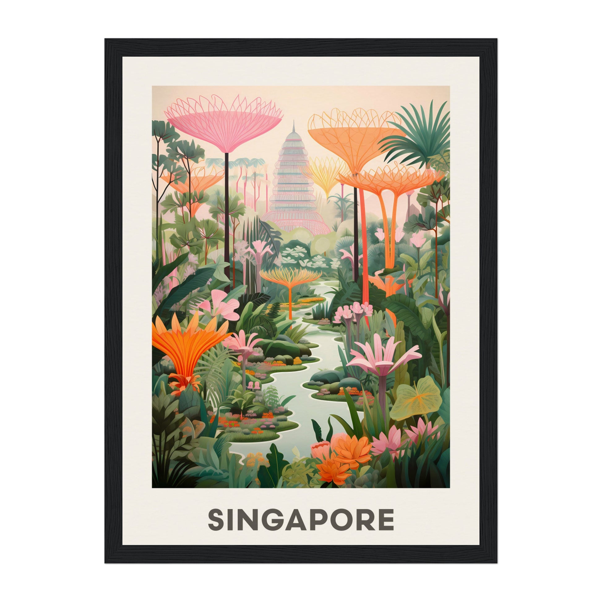 Singapore, Asia Wall Art - Uncharted Borders