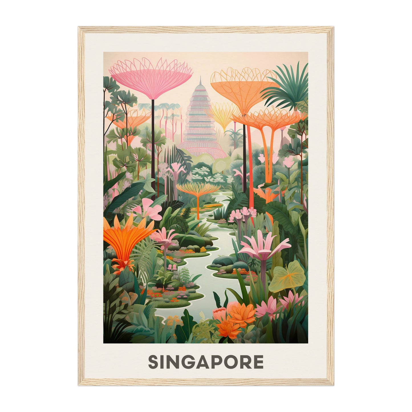 Singapore, Asia Wall Art - Uncharted Borders