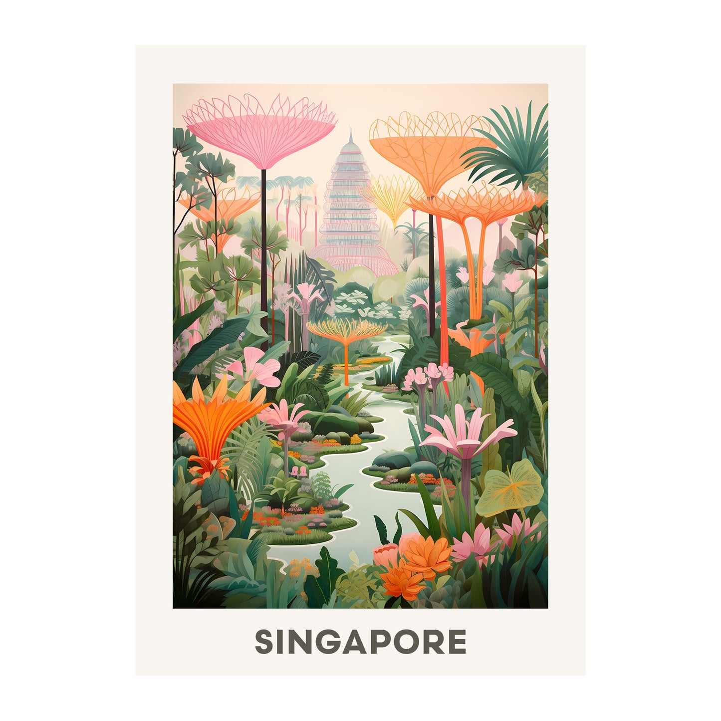 Singapore, Asia Wall Art - Uncharted Borders