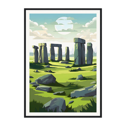 Stonehenge, England Wall Art - Uncharted Borders