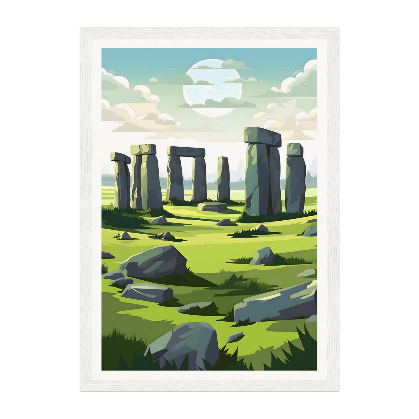 Stonehenge, England Wall Art - Uncharted Borders