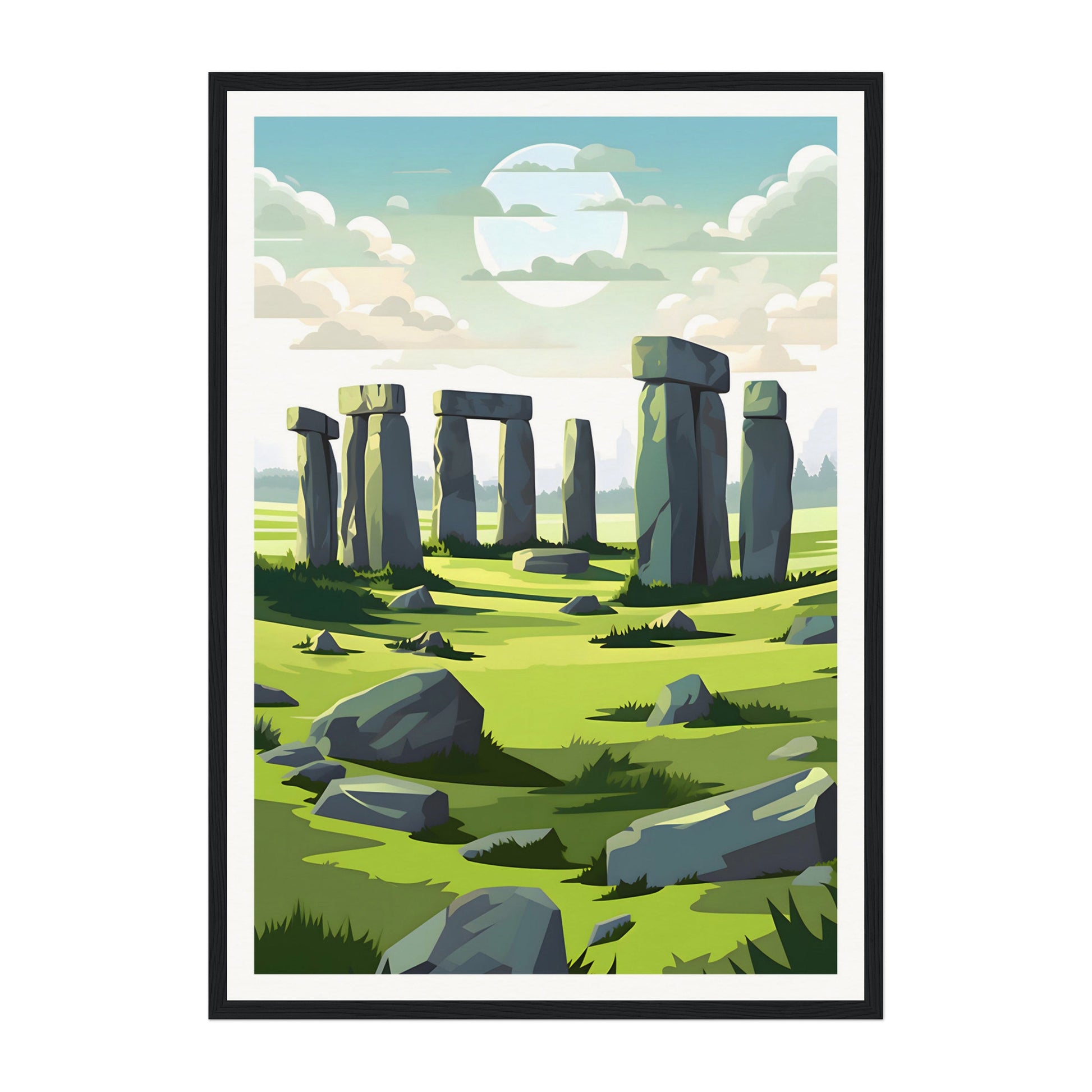 Stonehenge, England Wall Art - Uncharted Borders