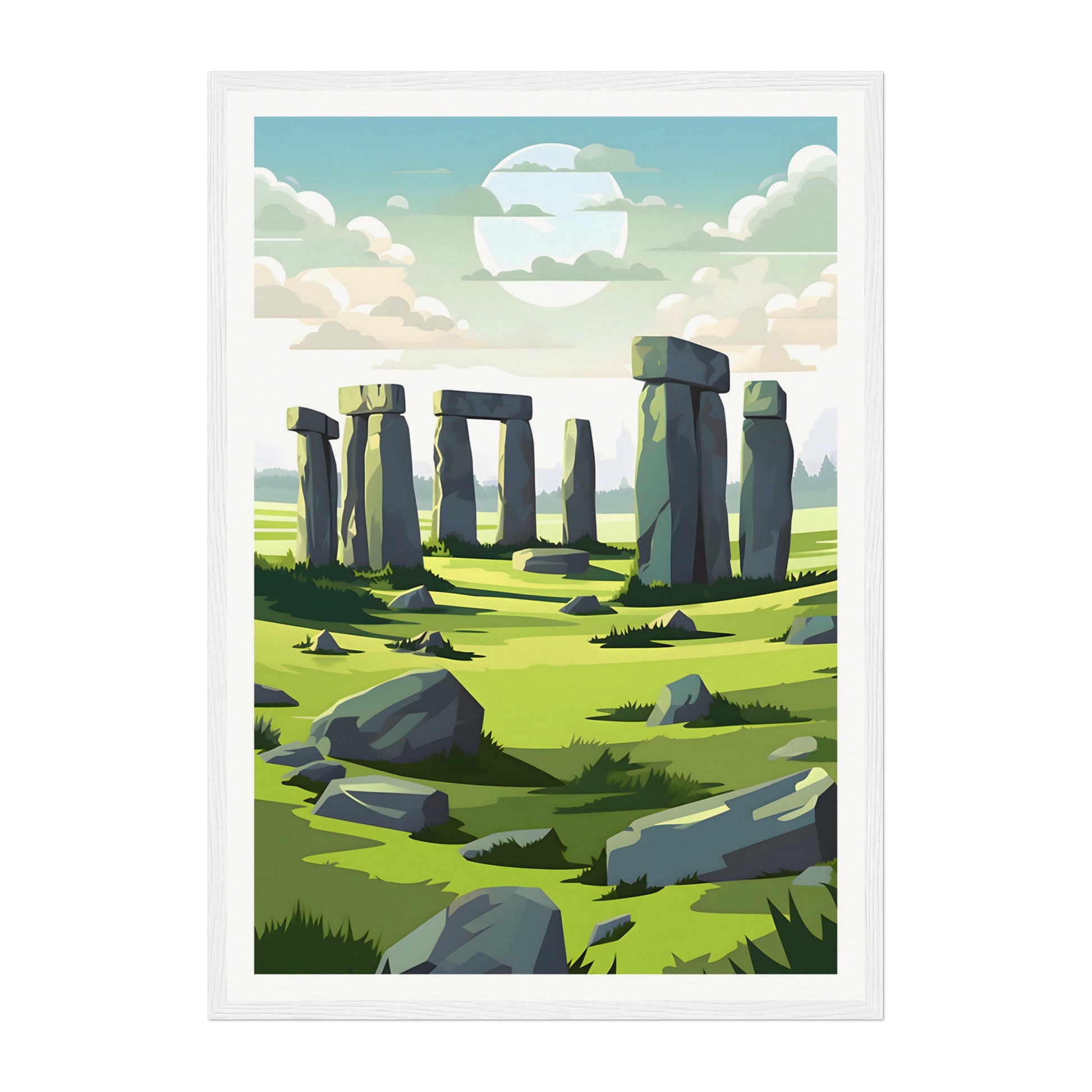 Stonehenge, England Wall Art - Uncharted Borders