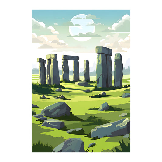 Stonehenge, England Wall Art - Uncharted Borders