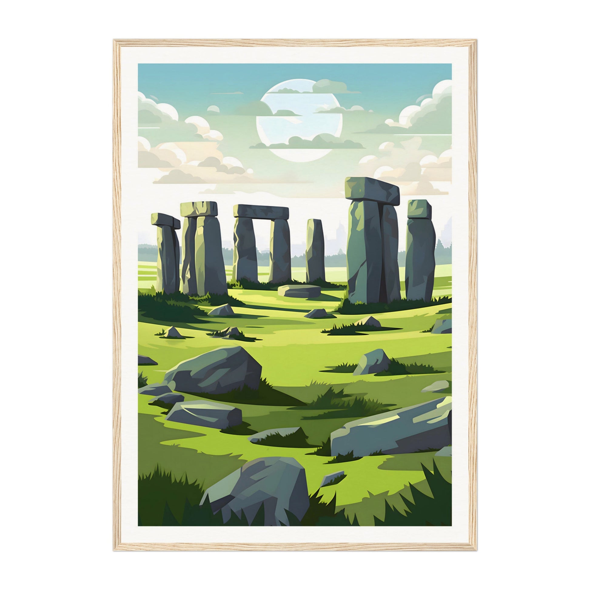 Stonehenge, England Wall Art - Uncharted Borders