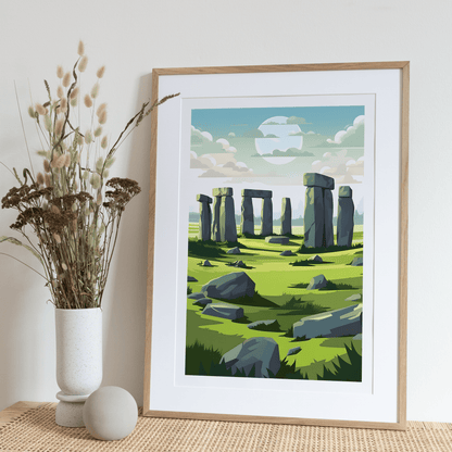 Stonehenge, England Wall Art - Uncharted Borders