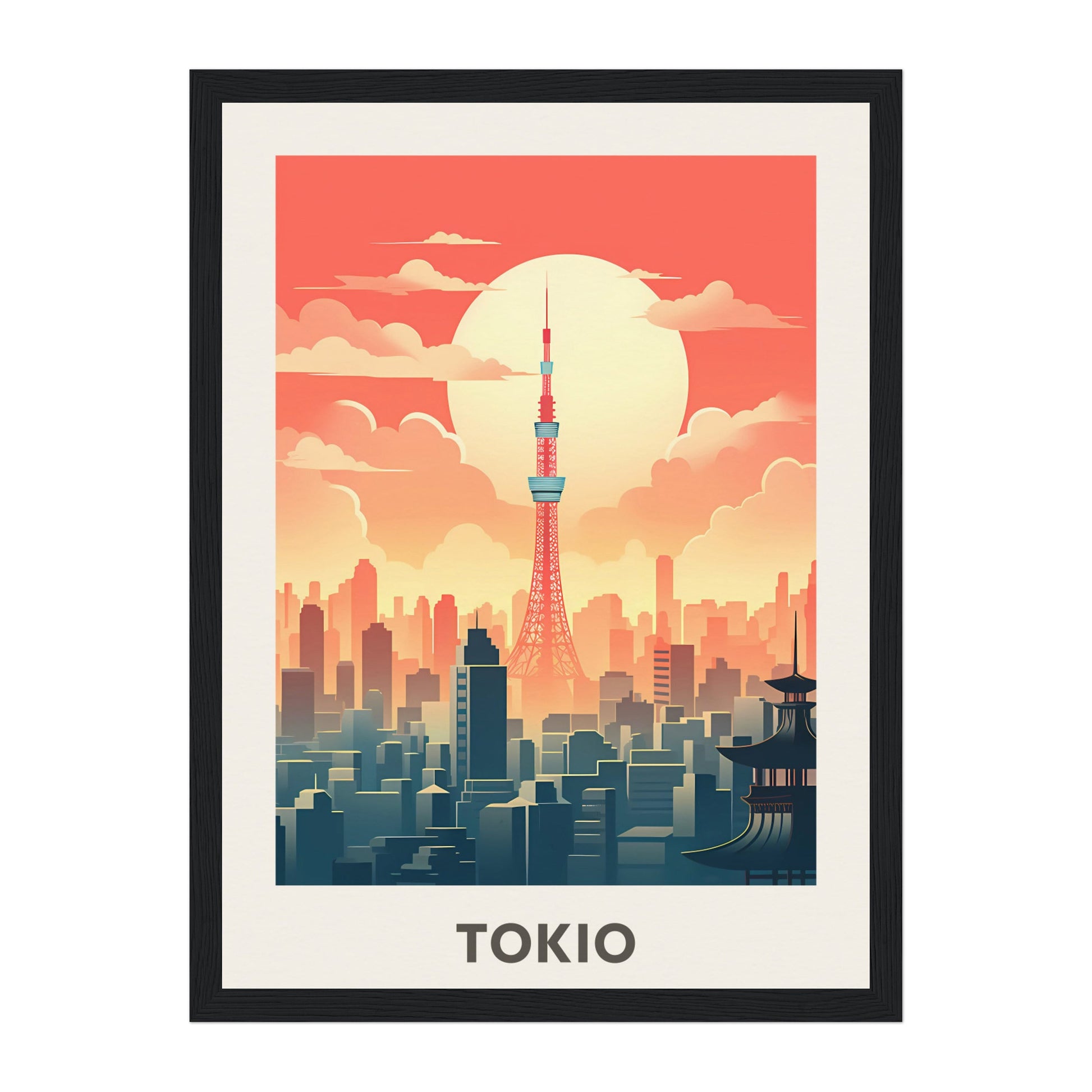 Tokio, Japan Wall Art - Uncharted Borders