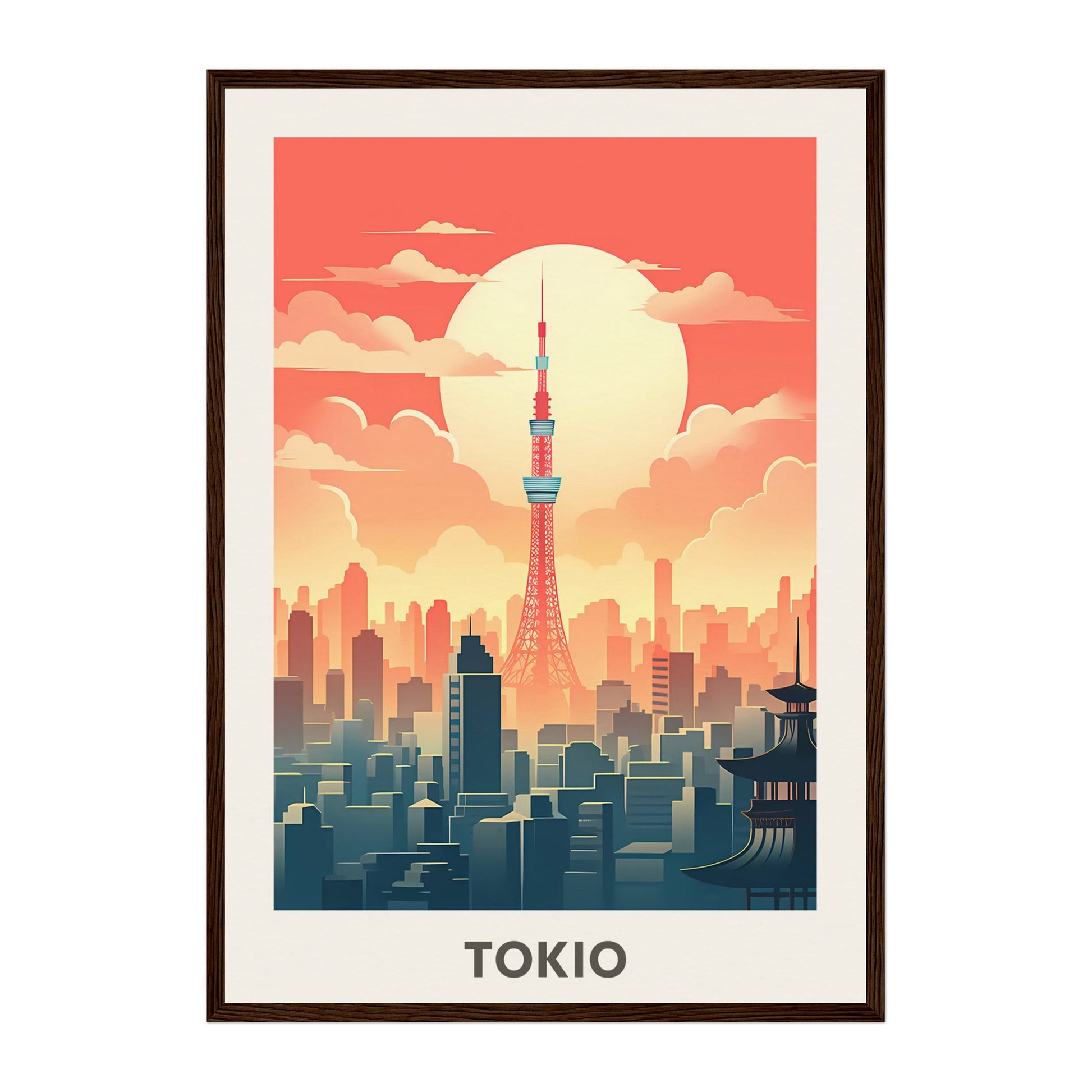 Tokio, Japan Wall Art - Uncharted Borders