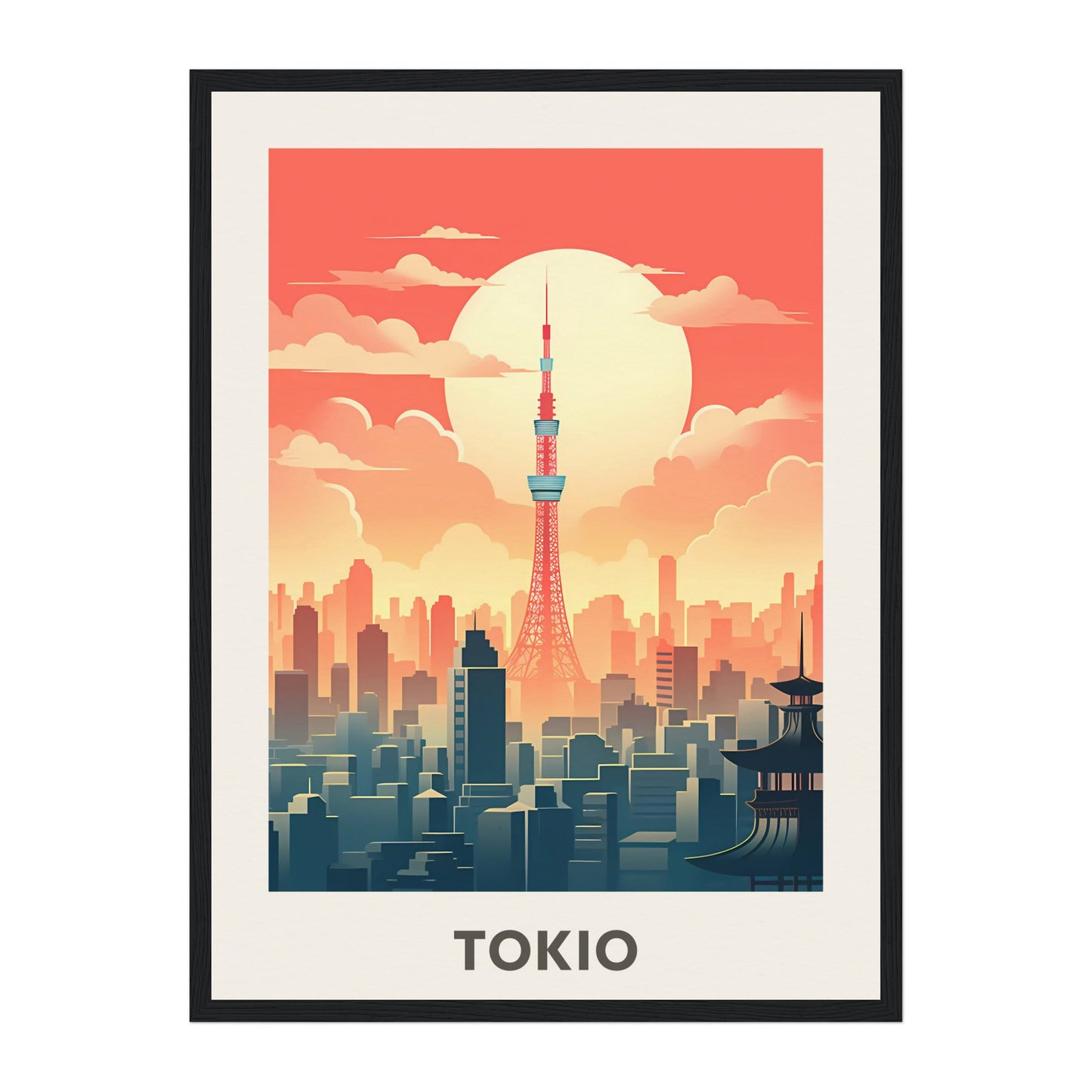 Tokio, Japan Wall Art - Uncharted Borders