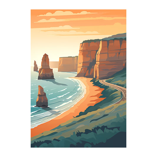 Twelve Apostles, Australia Wall Art - Uncharted Borders