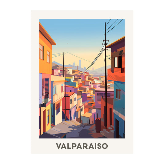 Valparaiso, Chile Wall Art - Uncharted Borders