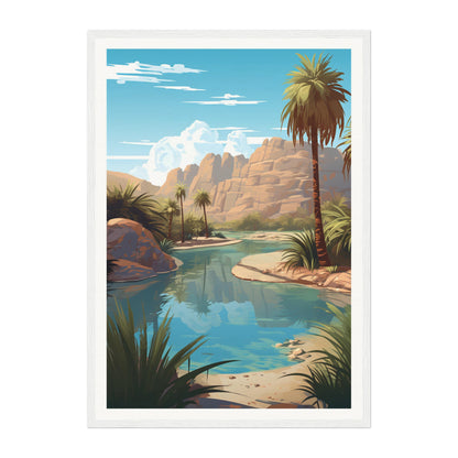 Wadi Bani Khalid, Oman Wall Art - Uncharted Borders