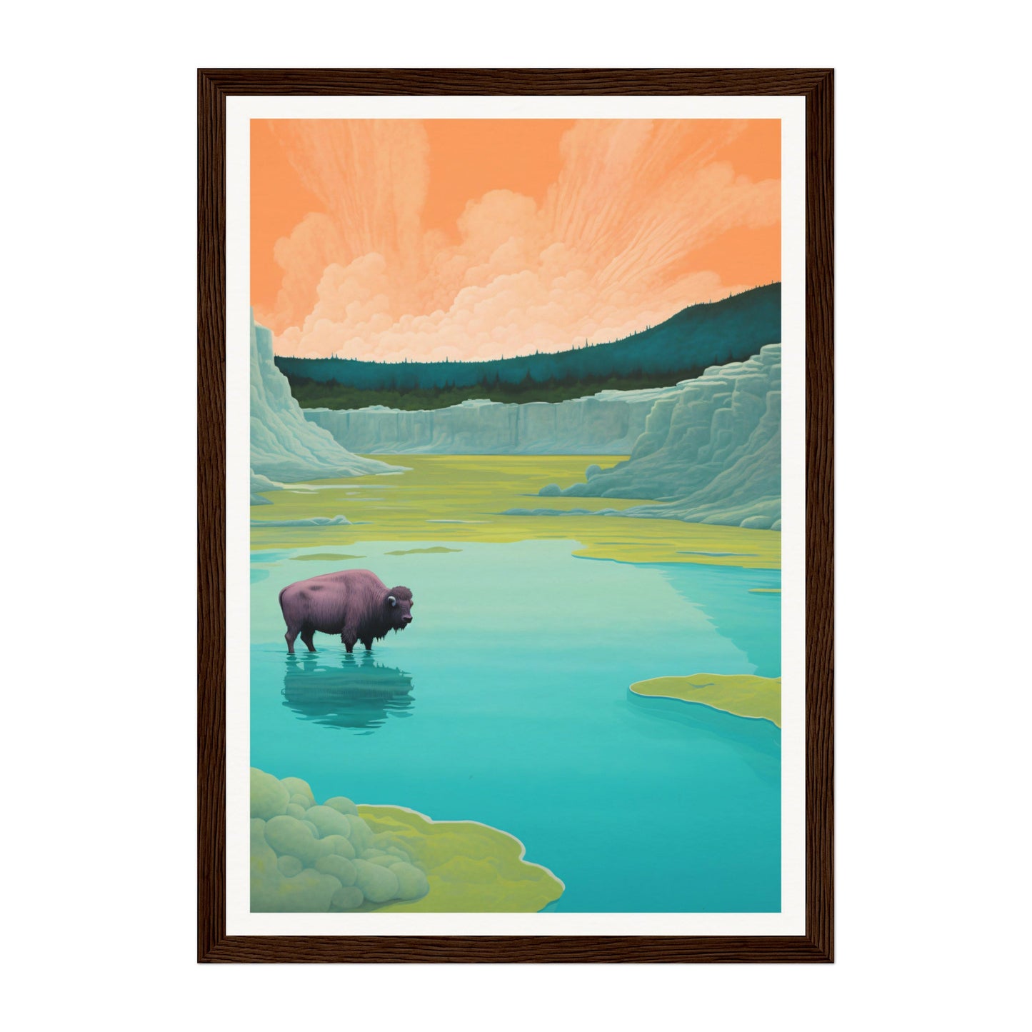 Yellowstone National Park, United States Wall Art - Uncharted Borders