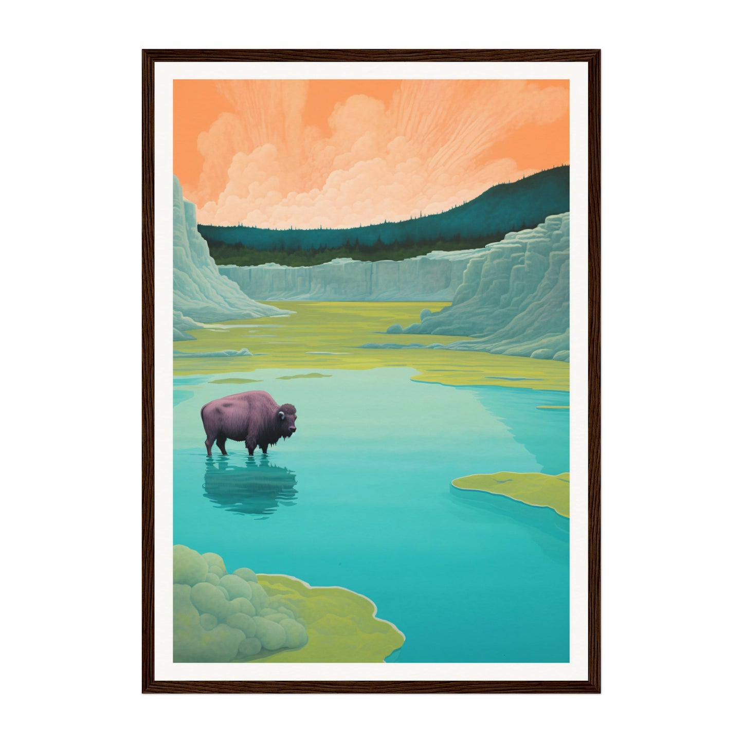 Yellowstone National Park, United States Wall Art - Uncharted Borders