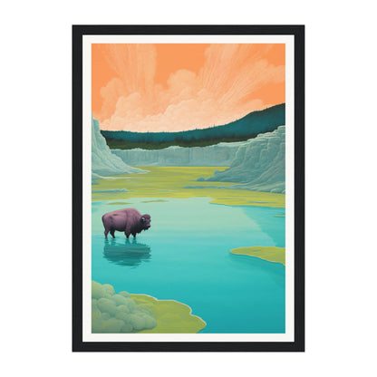 Yellowstone National Park, United States Wall Art - Uncharted Borders