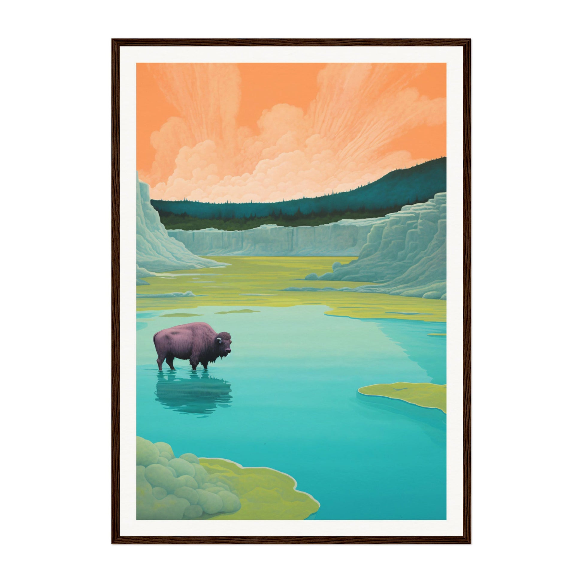 Yellowstone National Park, United States Wall Art - Uncharted Borders