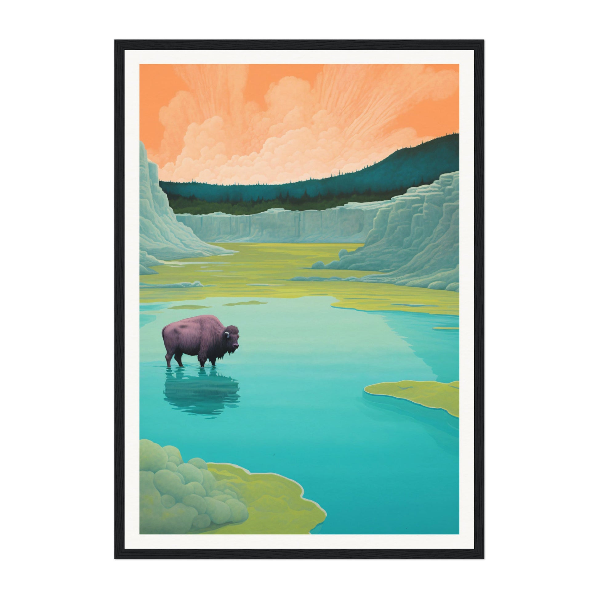 Yellowstone National Park, United States Wall Art - Uncharted Borders