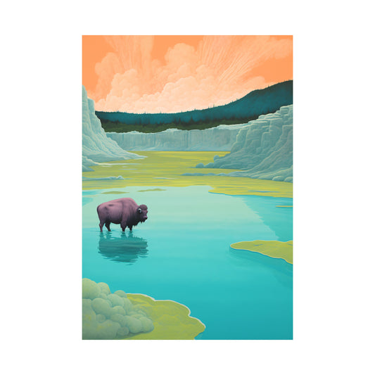 Yellowstone National Park, United States Wall Art - Uncharted Borders